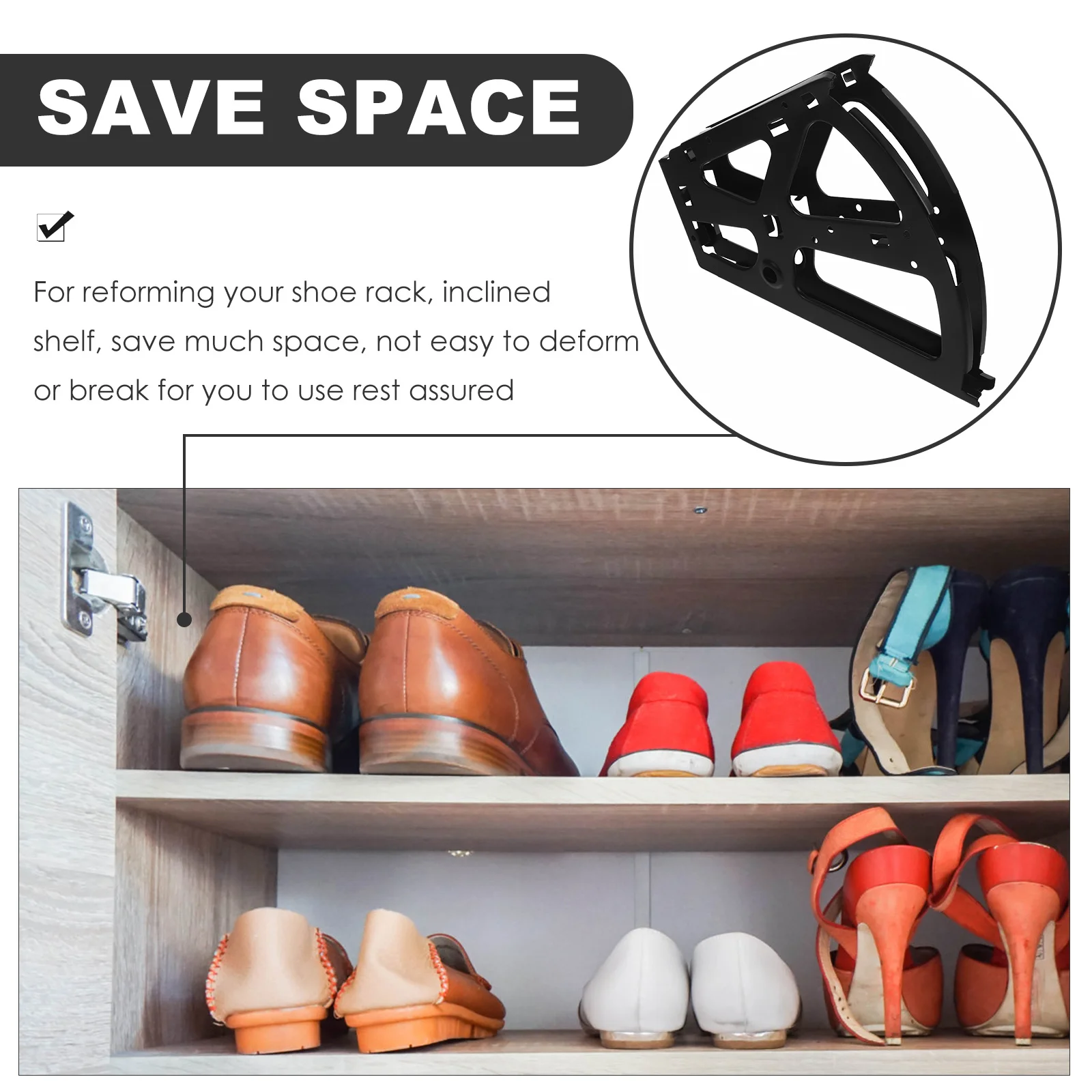 خزانة الأحذية تقلب الرف المفصلي استبدال المناسب قوي الخدمة الطويلة في الحياة هيكل بسيط خفيف الوزن يستخدم على نطاق واسع #2