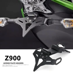 New 2018-2024 For KAWASAKI Z 900 Z900 z900 Motorcycle License Plate Holder Fender Eliminator Registration Bracket With LED Kit