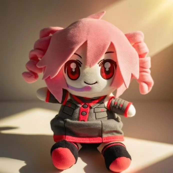 20cm Kasane Teto Plush Toy Soft Doll Stuffed Plushies Figure Anime Cosplay Cartoon Birthday Present Christmas Gift for Fans Girl