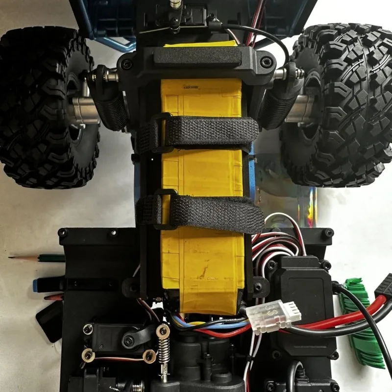 Large Capacity Rear Battery Tray Exterior Upgrade accessories Mod Parts for 1/8 MJX H8P RC Crawler/Battery Tray