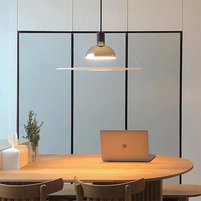 FlosFrisbi Designer Restaurant Modern Dining Table Simple UFO Bar Chandelier