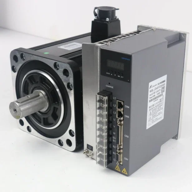 CNC Servos 180M48015B 7.5KW Servo Motor 1500rpm 48nm 380V 7.5KW Ac Servo Motor Driver With Brake For Cnc Machine