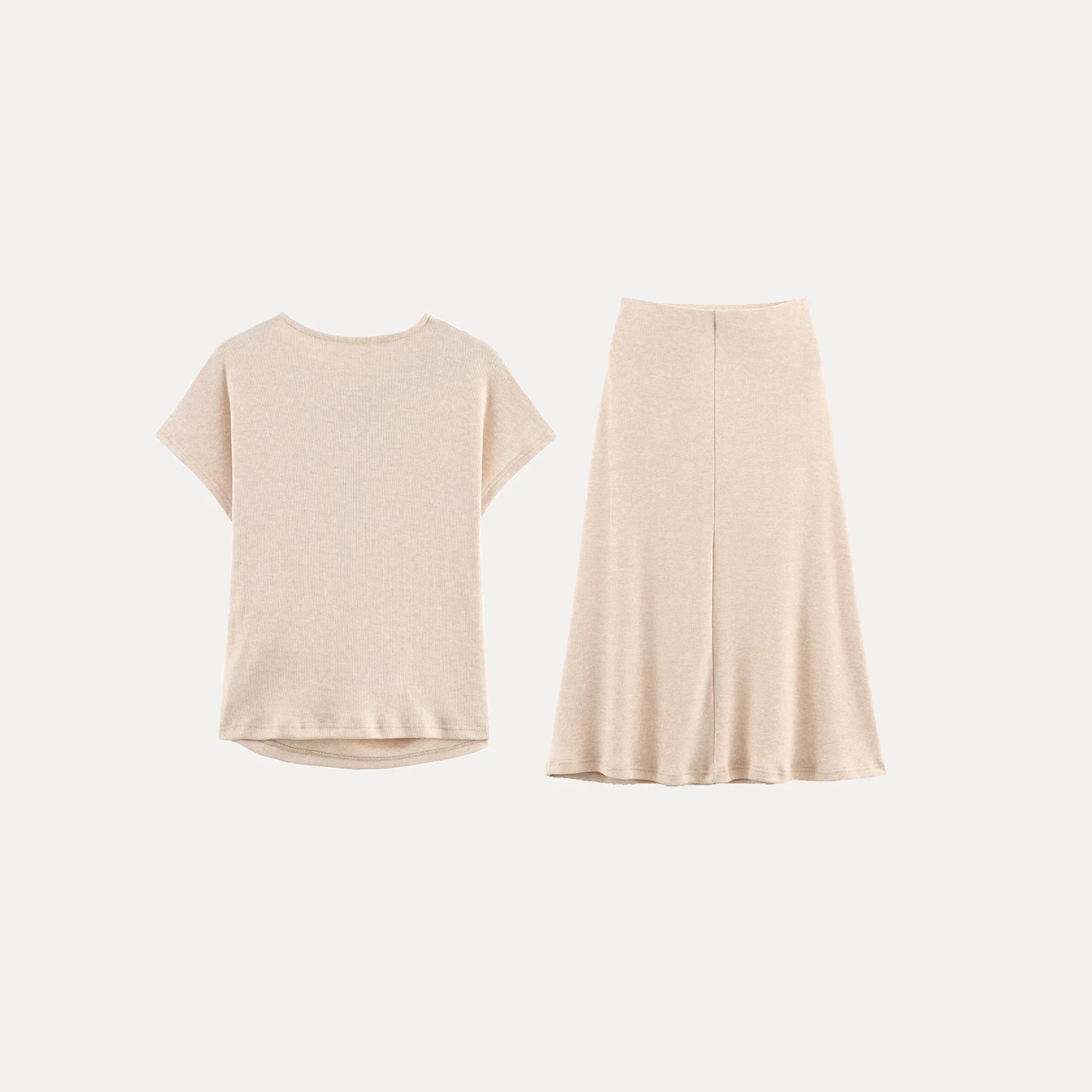 Jupe mi-longue Faion douce pour femmes, coupe cintrée européenne, haut tricoté, marque Z, vêtements pour dames, nouvelle collection automne