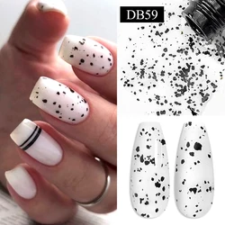 Mtssii Eggshell Gel Polish Milky White Semi Permanent Gel Nail Polish Lamp Varnish Soak Off UV Gel Nail Art Manicure Top Coat