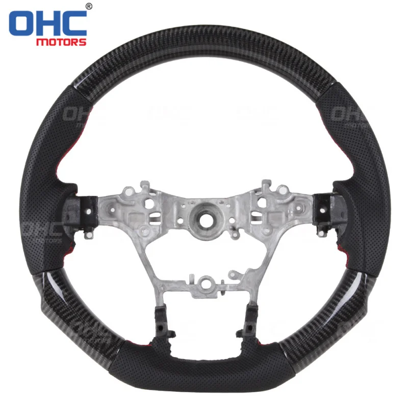 For Toyota Hilux Cross-border bestseller  carbon fiber car steering wheel pickup modification