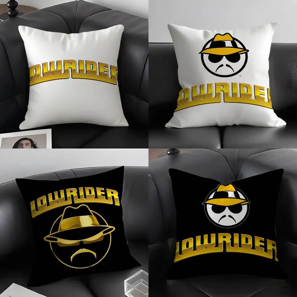 L-Lowriders Racing Pillow Case Plush Fabric Soft Pillowcase Double Sided Print Cushion Cover Household Gifts