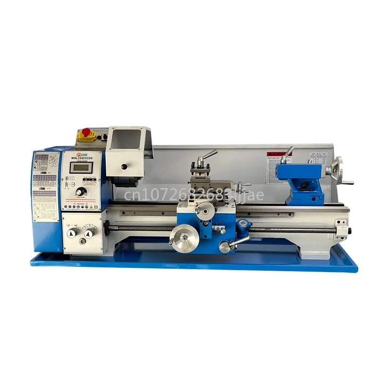 Small Multi-Function Lathe Desktop Household Precision Lathe Metal Industrial Use Machine Tool Wbl250f