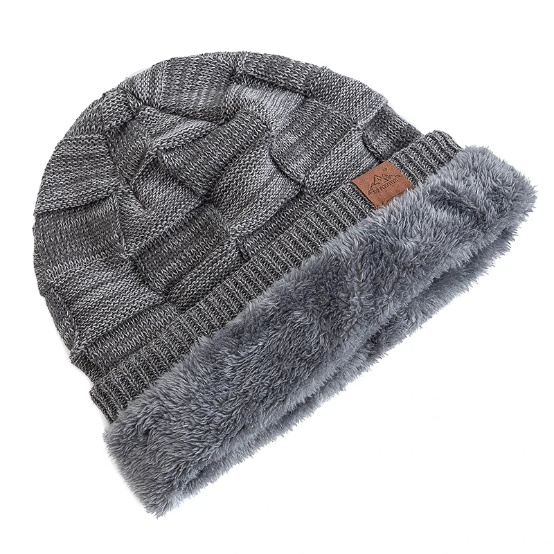 Mulheres chapéus de inverno moda slouchy quente gorro feminino multicolorido mistura cor design streetwear boné