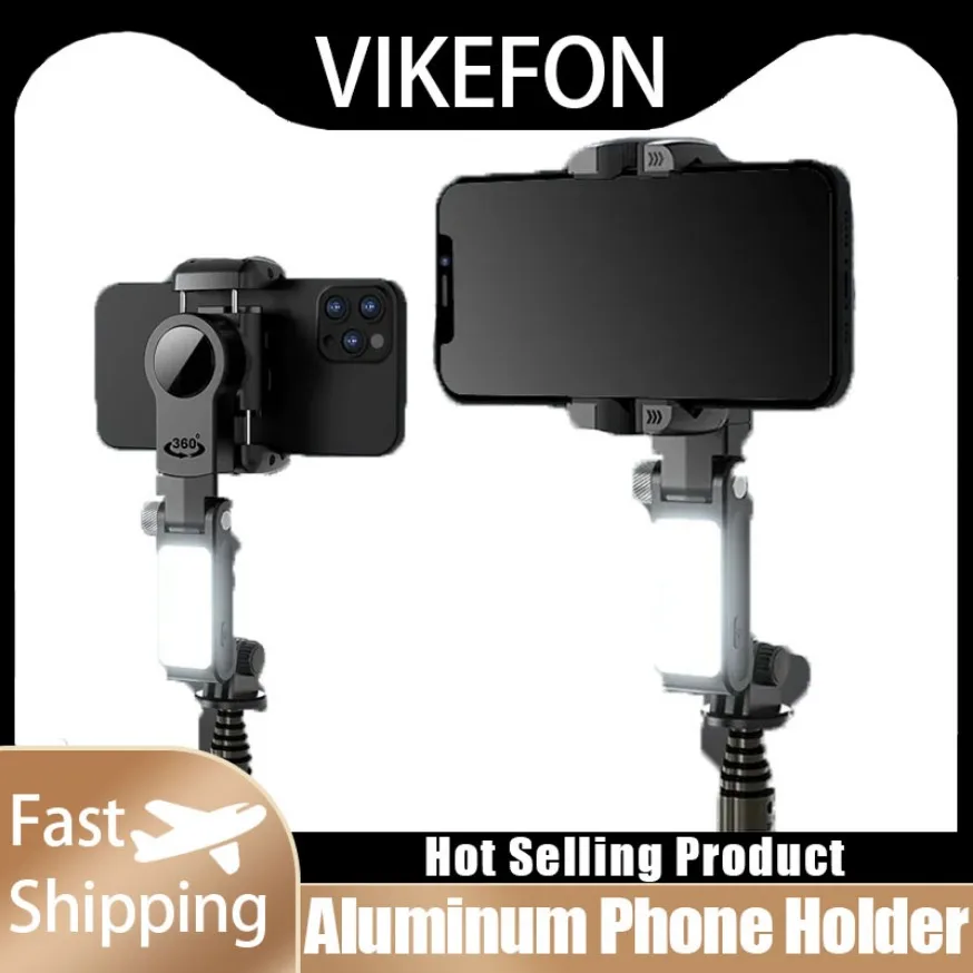 

Folding Desktop Phone Holder Multi-function Face Tracking Gimbal Stabilizer with Remote Controller for Smartphones Live Stream