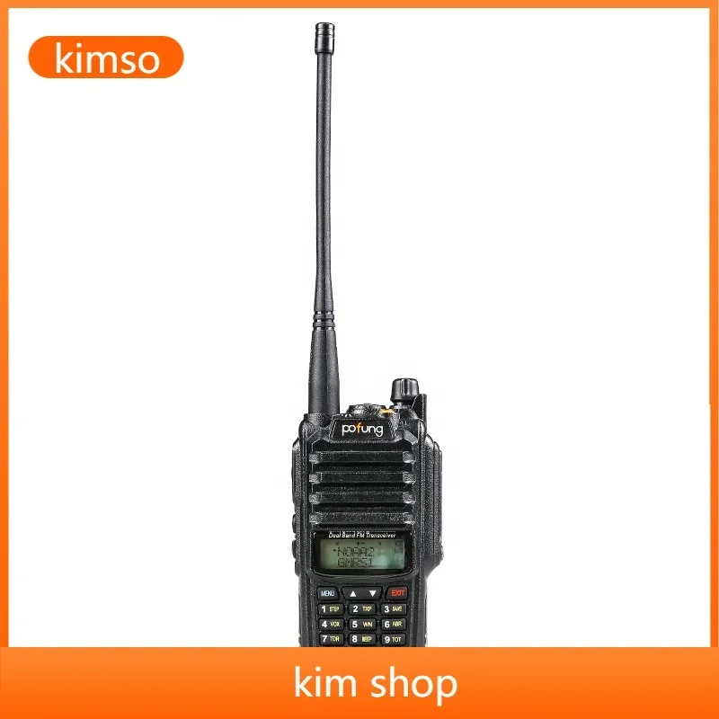 Kim Shop  KIMHYUN Baofeng Pofung P52UV Dual Band Waterproof and Dustproof Ham Two Way Radio Baofeng Uv9r Interphone Handheld Wal