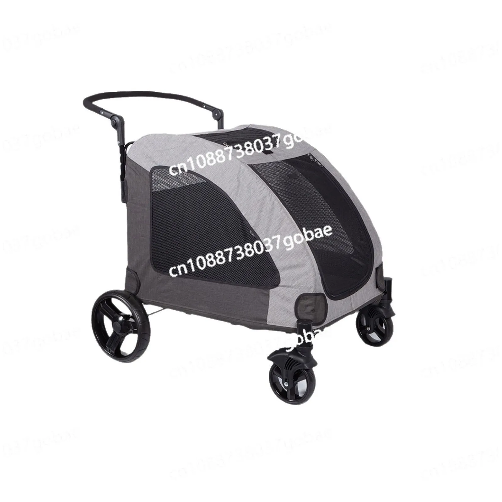 

Большая тележка для собак, собака для травм и инвалидов, универсальная складная тележка для нескольких домашних животных