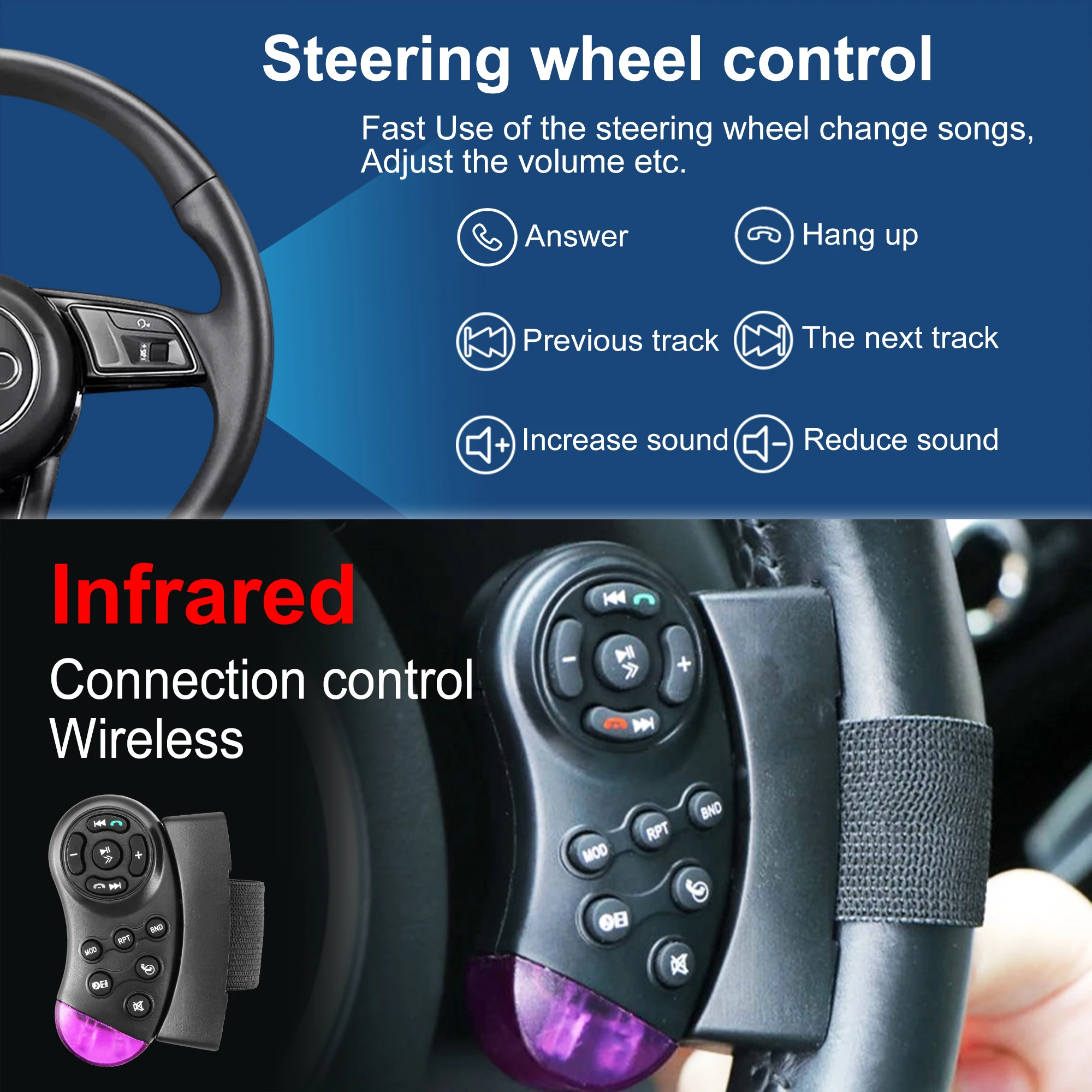 LEHX IPS شاشة تعمل باللمس 7 بوصة 2din راديو السيارة Carplay أندرويد السيارات بلوتوث FM مساعد المدخلات مرآة ربط مشغل وسائط متعددة #3