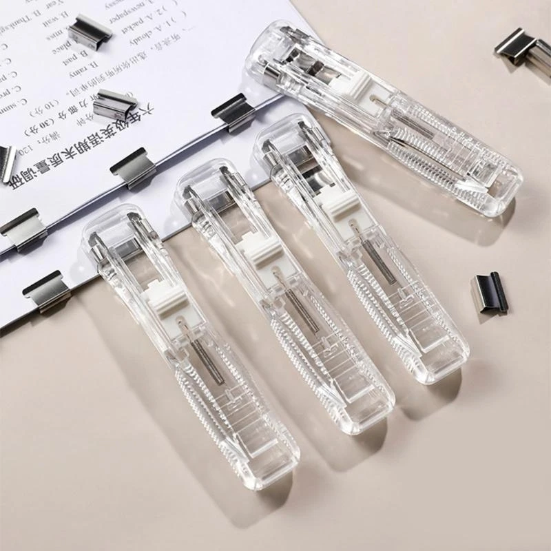 Handheld papierowy zacisk Zacisownik napędowy do uzupełniania pliku zaciskowy zacisk do biura