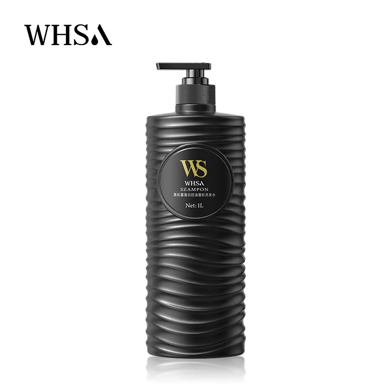 1000ml Shampo Halus Protein Truffle Hitam Putih