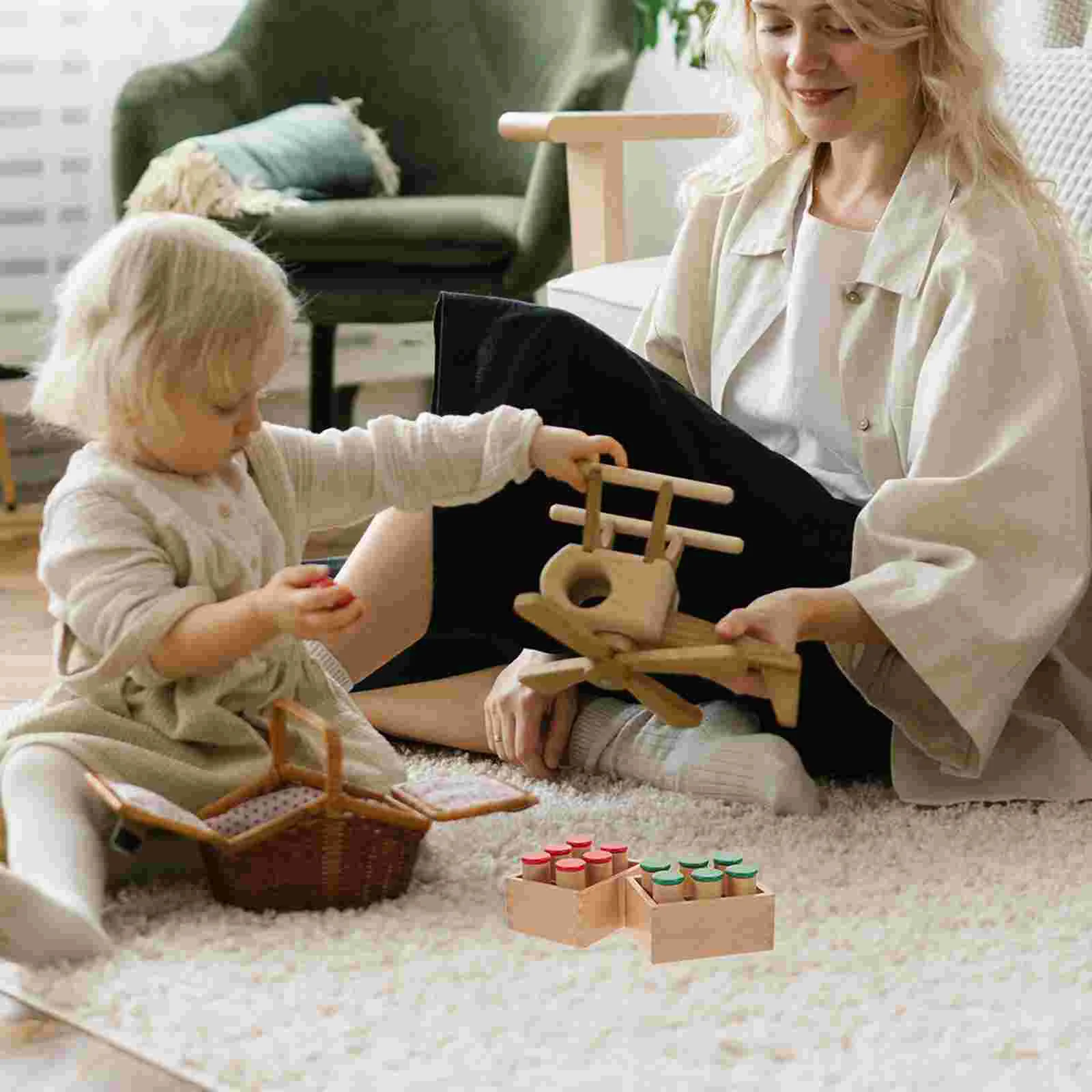 

Speaker Sensory Toys Educational Wooden Sound Tube Children Auditory Training Reusable Baby Learning Kids Plaything