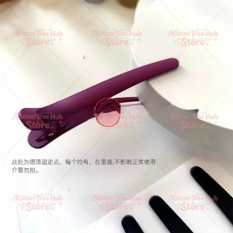 One-word Side Duckbill Clip Cosmetic Clip