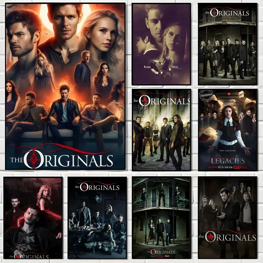 TV Shows T-The Originals Poster Aesthetic Wall Art Canvas Poster Room Decoration Items Bedroom Decor