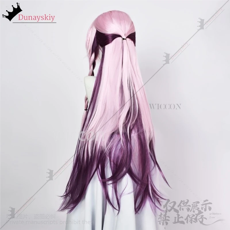 Anime Game Genshin Impact Cosplay Costume Wig Cute Pink Purple Long Hair Natlan Citlali Cos Wig Halloween Christmas Customized
