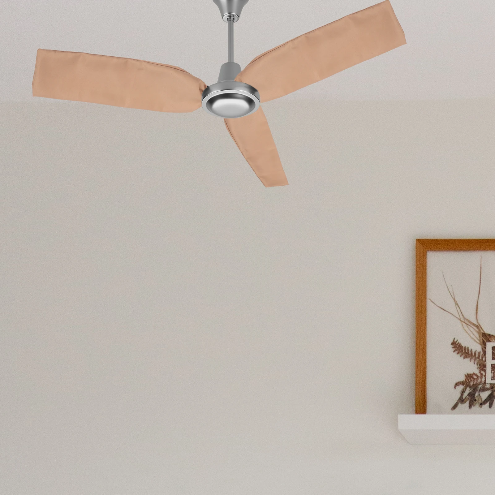 

1Set Hanging Fan Cover Protective Fabric Ceiling Fan Blade Cover Washable Reusable Protector Sleeve Easy Install