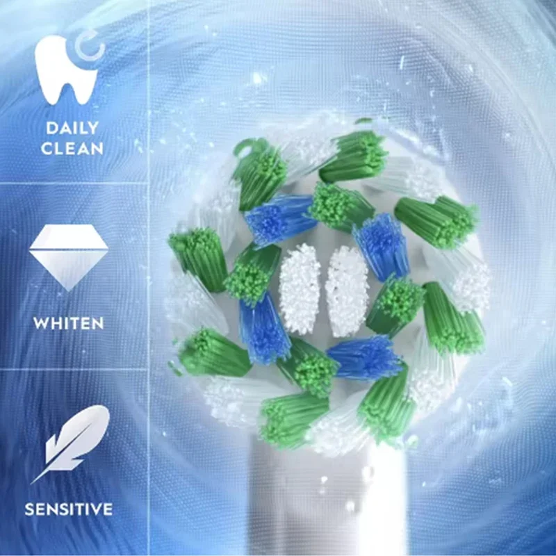 Oral B Pro1 Max 3D Intelligent Pressure Control 4 Operation Modes Sensor Rechargeable Electric Toothbrush with Free Brush Heads