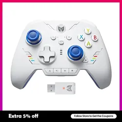 Bigbigwon Rainbow2 SE Gaming Controller Hall Trigger Bluetooth Wireless Gamepad Custom Programming For PC Switch iOS Android