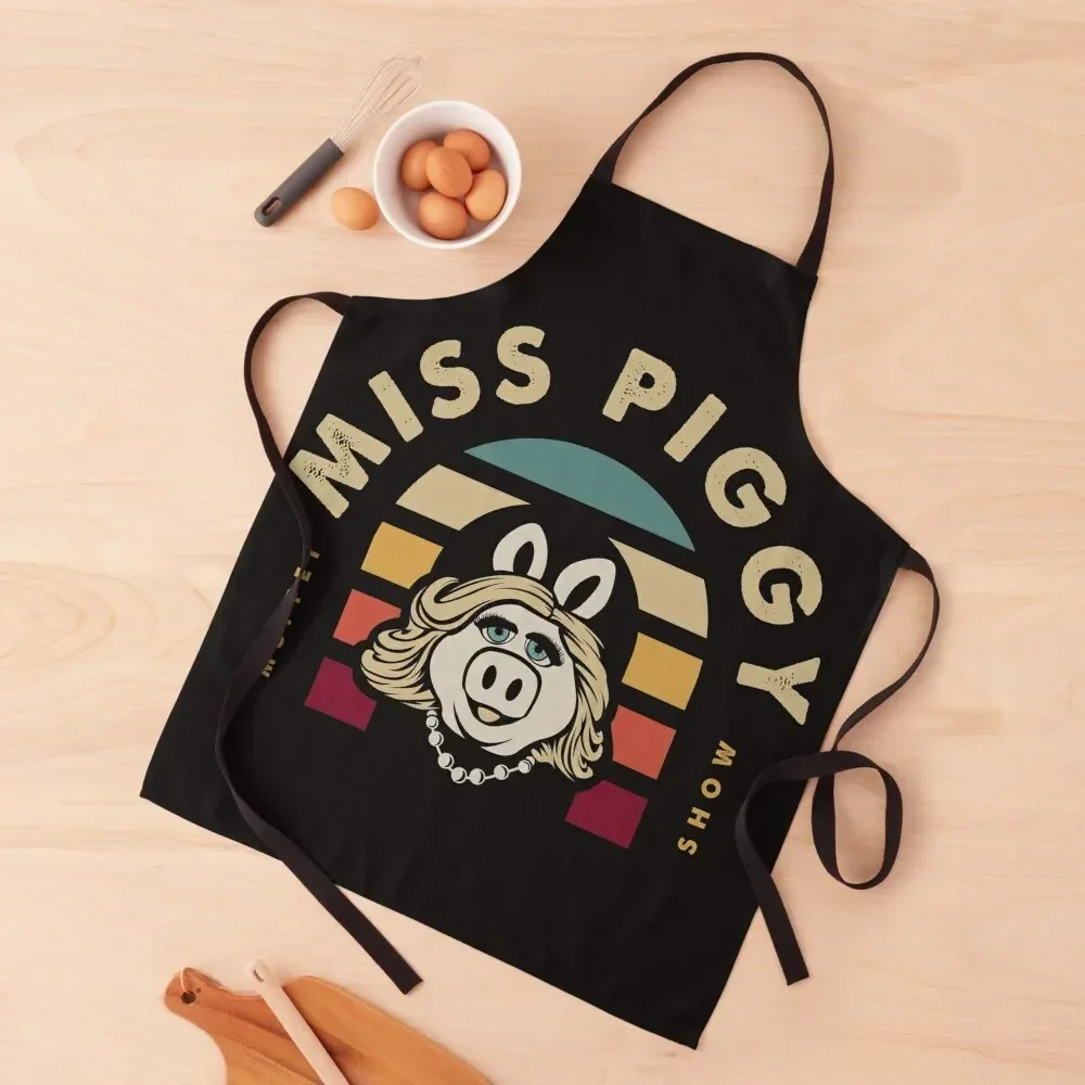 

Miss Piggy Apron Waterproof Kitchen For Women custom women's kitchen Women's Home Clothes Apron