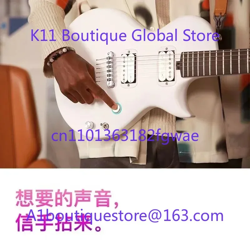 For Nova Go Sonic Carbon Fiber Electric Guitar With Bag For Beginner Adults