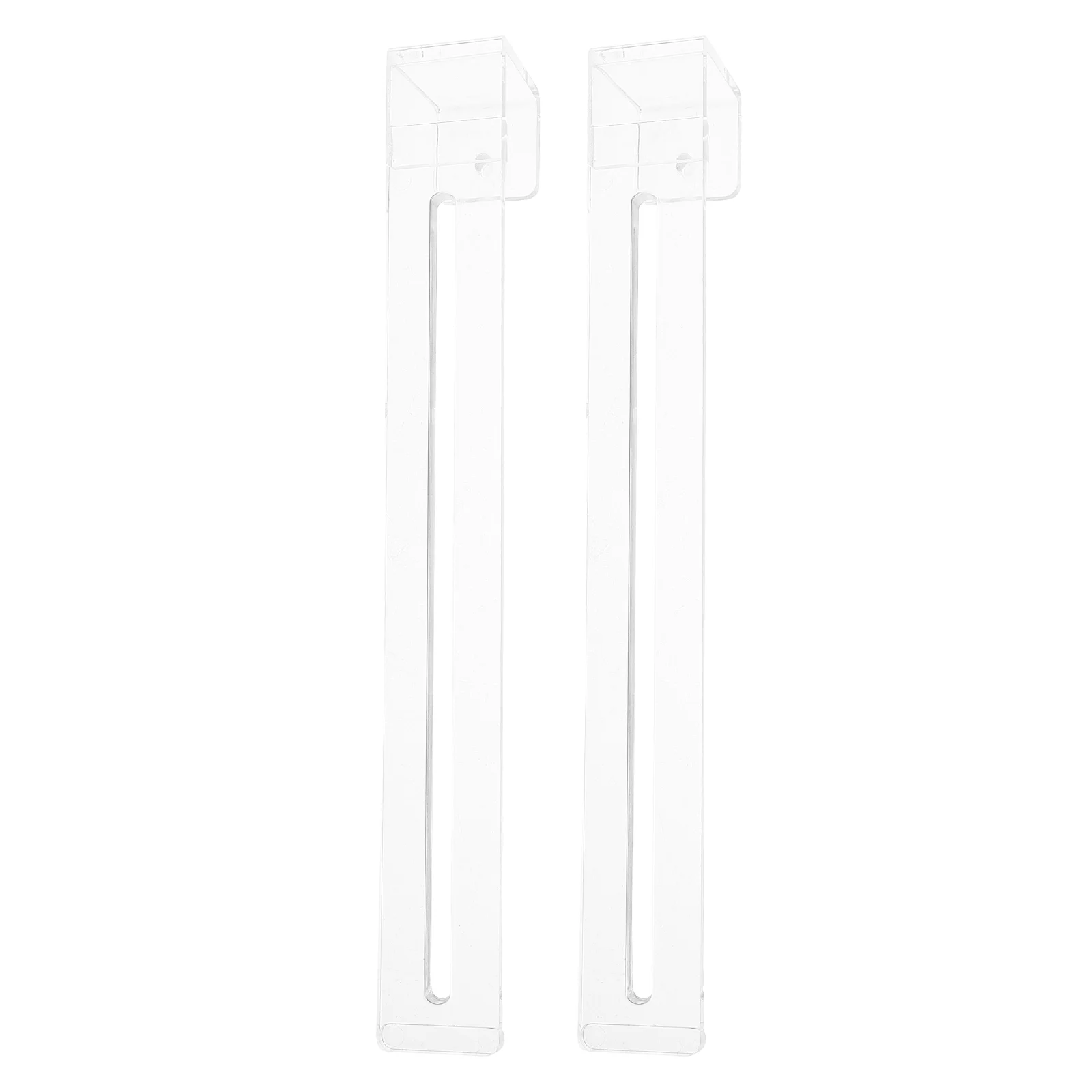 

2 Pcs Aquarium Hook Fish Tank Supplies Lightweight Sturdy Plastic Multipurpose Basking Platforms Hatching Boxes Easy
