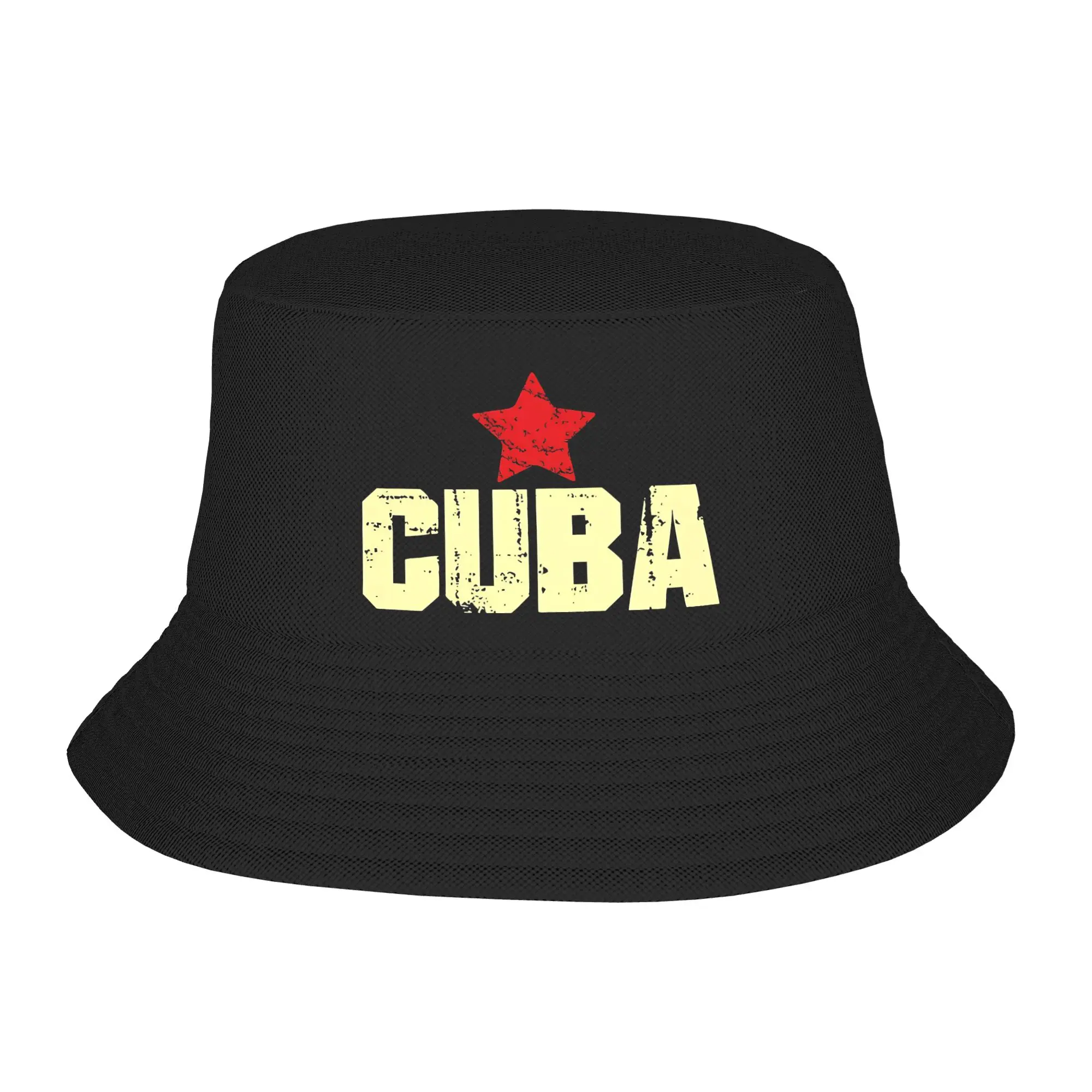 Make Cuba Great Again Bucket Hats Gift For Girl Boy Harajuku  Vocation Caps For Travel Lightweight