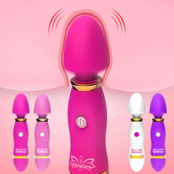 G Spot Dildo Rabbit Vibrator for Women Dual Vibration Silicone Waterproof Female Vagina Clitoris Massager Sex Toys For Women