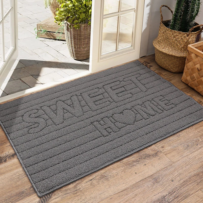 Entrance mat，Foot pad，Home decoration，Absorb water，Anti-slip and wear-resistant，Kitchen bathroom，Rectangular carpet，door rug