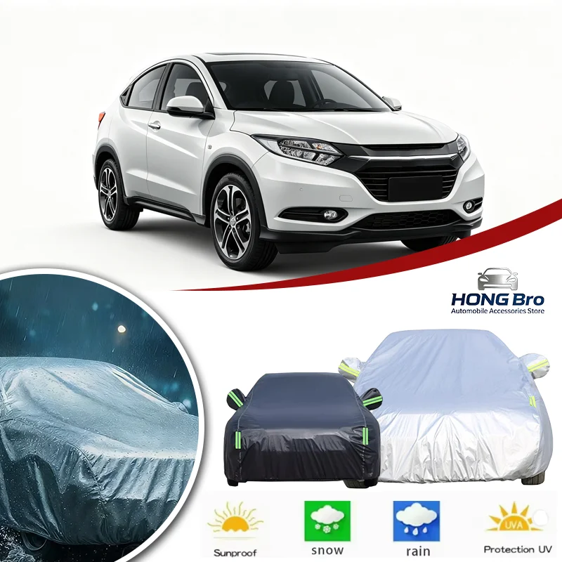 

For Honda HRV 2013-2020 Full Car Covers Oxford Fabric, Anti-UV Sunshade, Waterproof Snowproof Dustproof Accessories