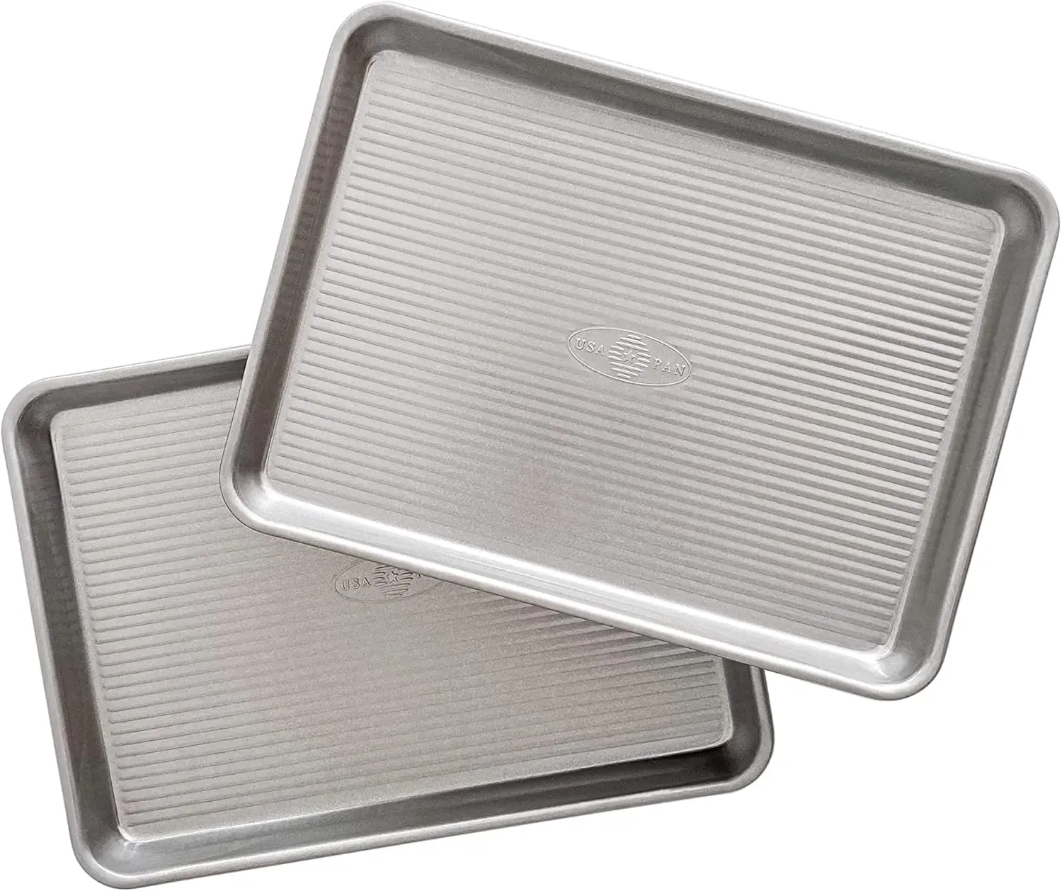 

Nonstick Quarter Sheet Pan, 2-Pack, Baking Tray Set