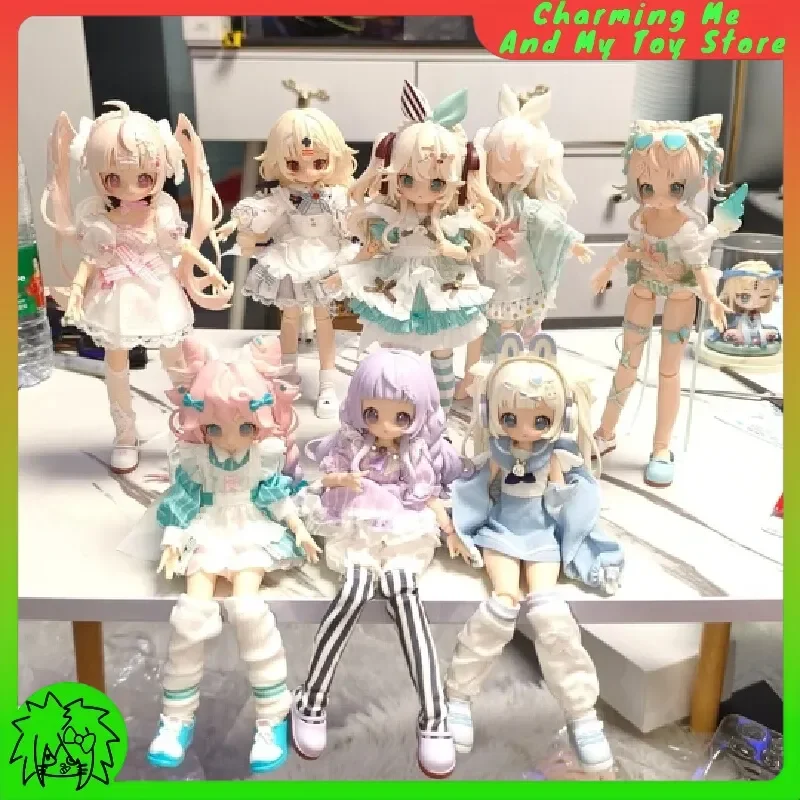 

Wanmeng Dessert Party Blind Box Bjd Action Doll Decorative Toy Desktop Ornament Figurine Mysterious Toy Cute Holiday Kids Gifts