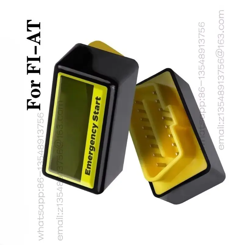 Automotive ECU emergency start plug OBD2 fault diagnosis straight-through adapter