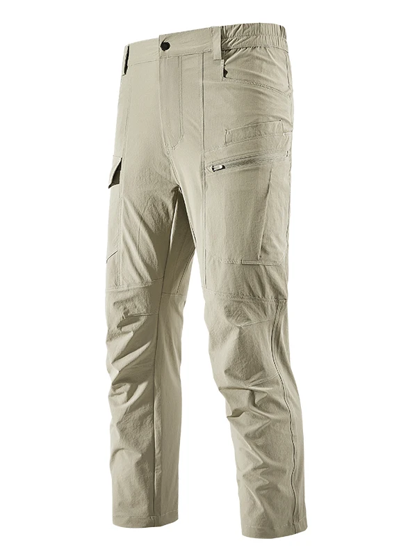 

Мужские летние камуфляжные брюки прямого кроя для работы, активного отдыха, походов, тактические, для альпинизма, с множеством карманов, повседневные, свободного кроя