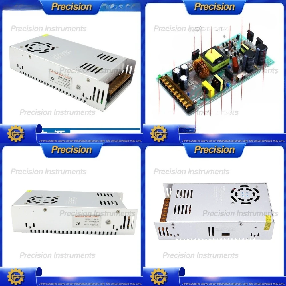 

2026 Импульсный источник питания от переменного тока в постоянный ток 48 В 400 Вт Трансформатор постоянного напряжения 8,3 А Светодиодный драйвер для промышленного использования