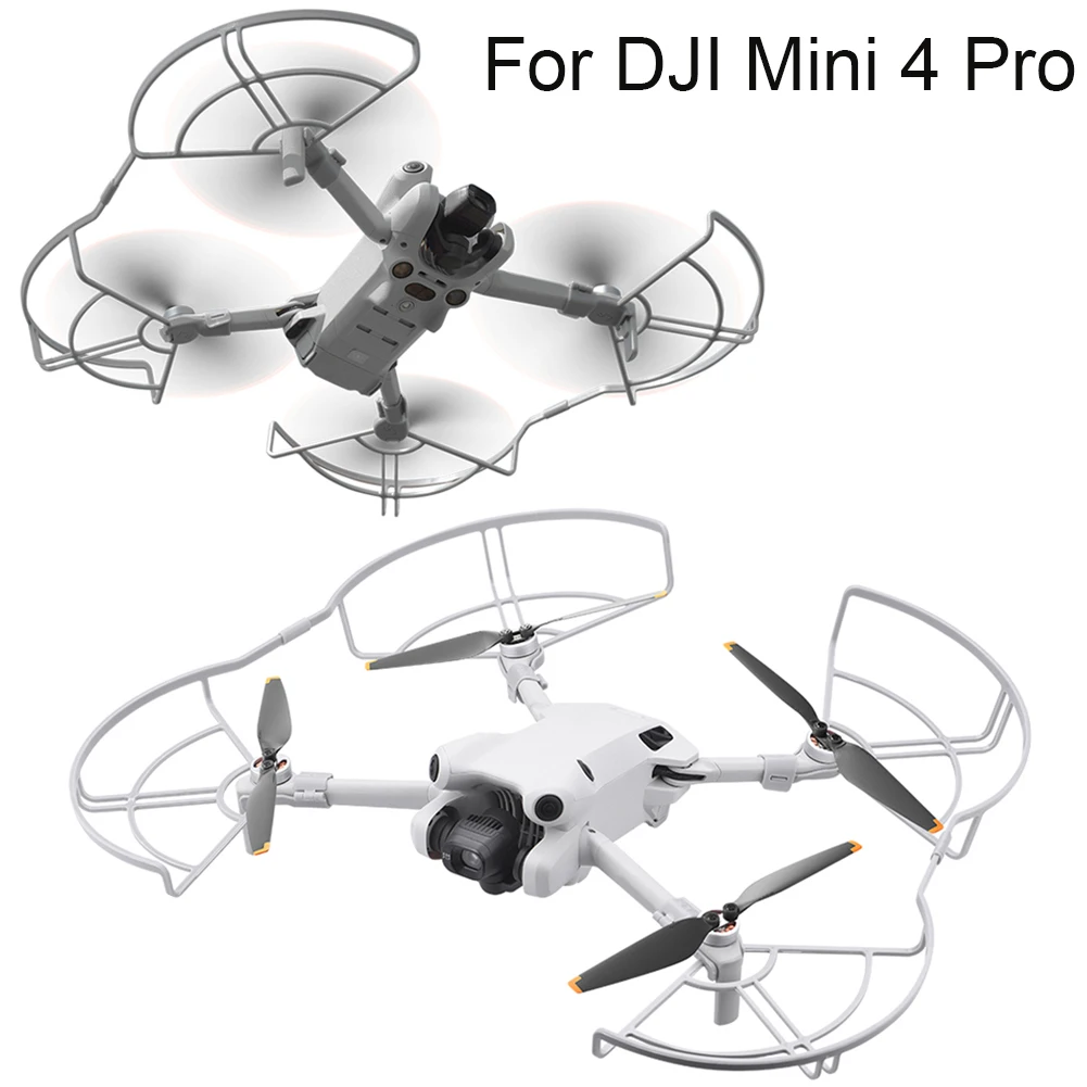 Propeller Guard for DJI Mini 4 Pro Propeller Guard Blade Protective Cover Anti-collision Ring Landing Gear for DJI Mini 4 Pro