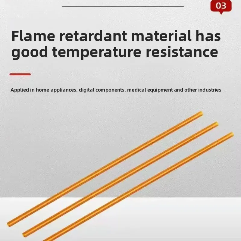 

Insulation High Temperature Resistant Polyimide PI Tube for Medical Electronic Components Home Appliances