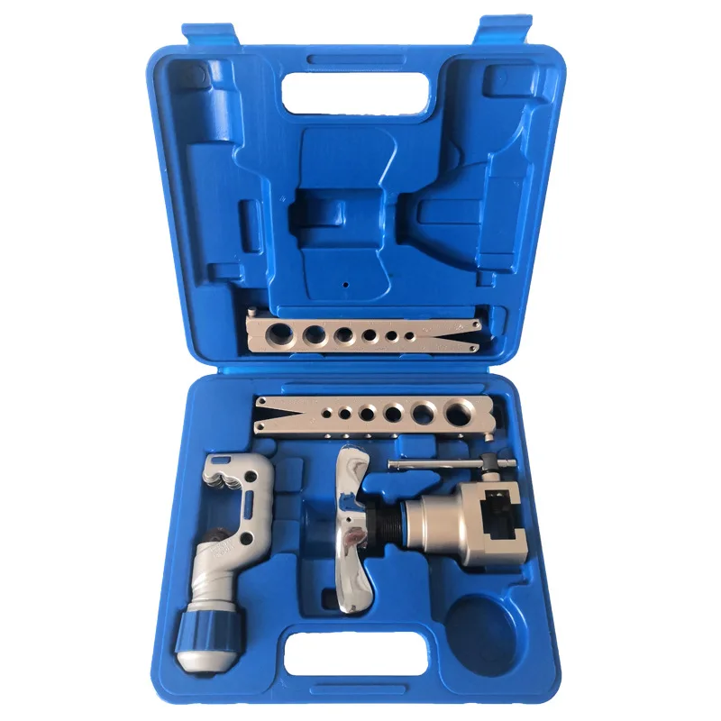 

Manual flaring device, copper tube flaring air conditioner refrigeration maintenance tool eccentric flaring device