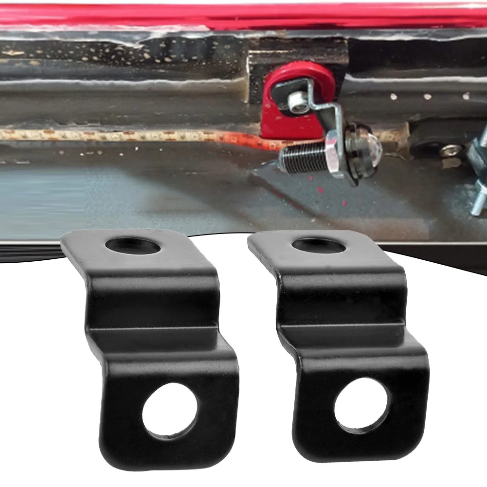 Motorcycle Turn Signal Light Bracket 2PCS Metal Fork Clamp for Relocating and Replacing Motorcycle Turn Signal Lights