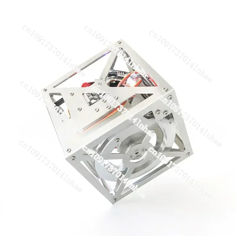 Self-Balancing  in Any Single-Point and One-Sided Flip Cubli Momentum Inertia Cube Balance Wheel