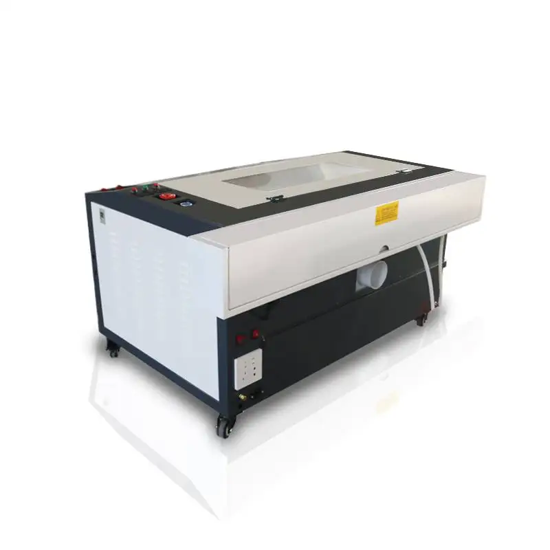 آلة النقش بالليزر CO2 التجارية عالية الدقة 40 * 60 سم للصفائح المطاطية إلى المكسيك، 28982