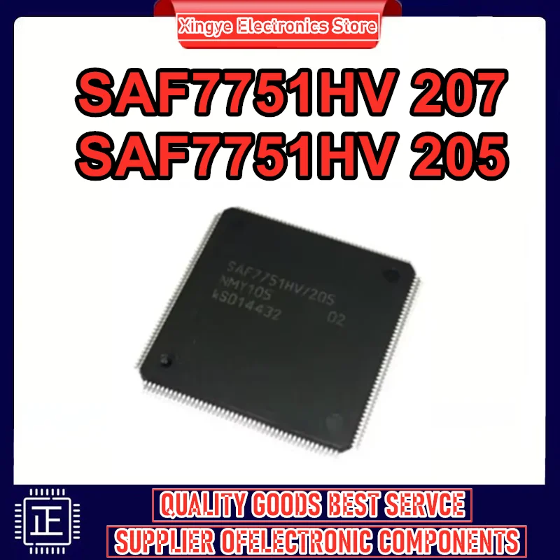 

Микросхема автомобильного усилителя мощности и процессора звука SAF7751HV/207 SAF7751HV/205 QFP-176 в наличии