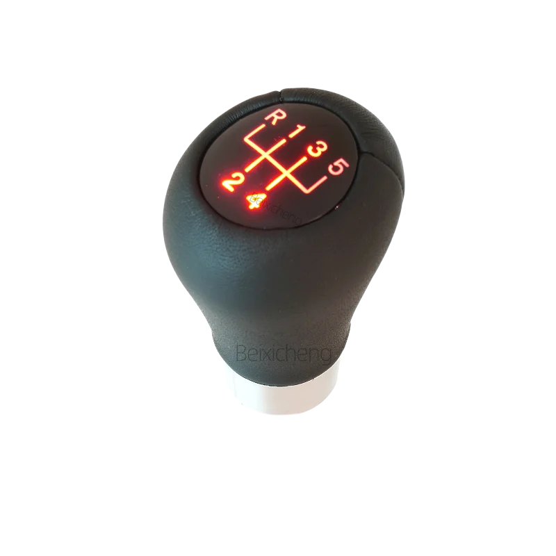 LED Gear Shift Knob For BMW 1 3 5 6 Series E46 E60 E61 E63 E64 E90 E91 E92 E81 E82 E87 E88 Pu Leather