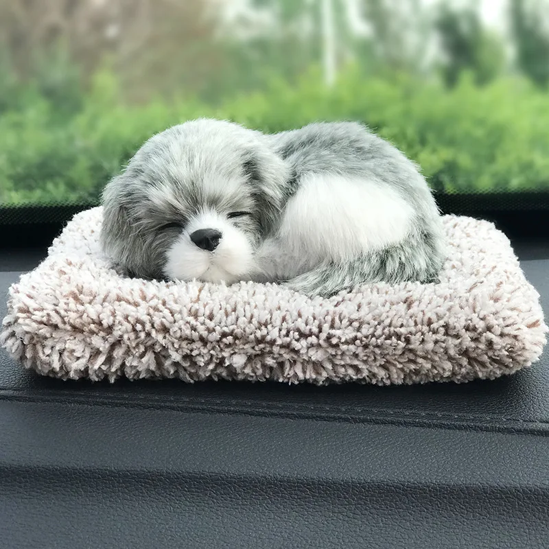 Activated Carbon Simulation Dog Car Accessories Ornaments Car Supplies Bamboo Charcoal Adsorption Formaldehyde Deodorization