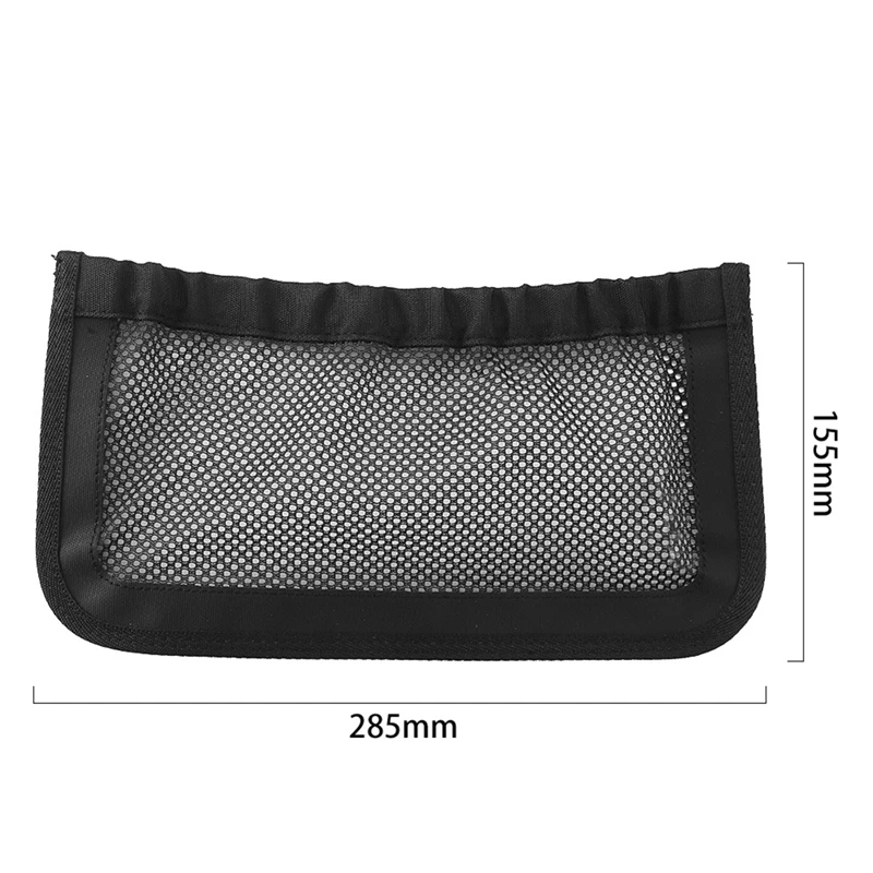 MYHOME UTV Rear Backrest Storage Nets For Can Am Defender Max Accessories Replacement 715003019 2 Pack
