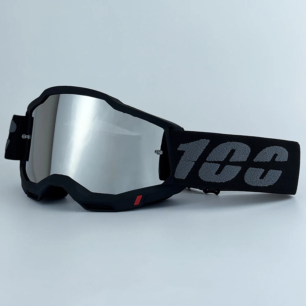 100 نظارات للدراجات النارية نظارات موتوكروس خوذة MX موتو الترابية دراجة ATV التزلج الرياضة في الهواء الطلق الزجاج سكوتر Googles قناع #1
