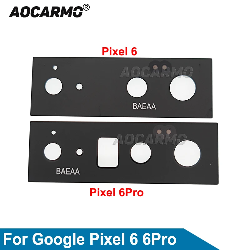 

Aocarmo для Google Pixel 6 Pro, стекло объектива задней камеры с клейкой наклейкой, запасная часть