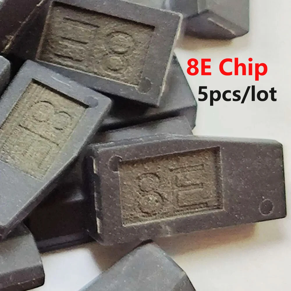 5pcs/lot 8E chip Aftermarket Blank ID8E Carbon Transponder Chip for HONDA Car Key